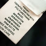 Philosophy | Black Fitted Faux Leather Pants Ponte Knit Back Leggings | Size 1X Photo 7