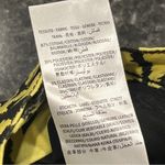 Gucci Women’s Bright Yellow Animal Print Cotton Twill Skinny Pants Size 26 NEW Photo 6