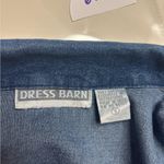 Dress Barn Vintage  Appliqued Jungle Animals Denim Zip Jacket Size Small Zebra Photo 5