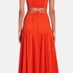 Jonathan Simkhai Orange Maxi Dress Photo 3