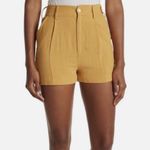 Walter Baker , SAVANNAH SHORTs Linen WOMEN'S High waist Large Photo 0