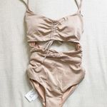 l*space NWT L* Shimmer Rumi One Piece Swimsuit Photo 5