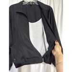 Napa Valley Womens Black Lightweight Jacket L Zip Photo 5