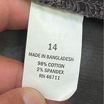 Falls Creek NWT Women’s  High Rise Flare Corduroy Pants Size 14 Black Photo 9