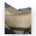 Lands’ End Athletic Quarter Zip Pullover – Blue Activewear Top | Small Photo 2