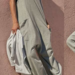 Free People Movement Hot Shot Onesie Heather Gray XS Photo 0