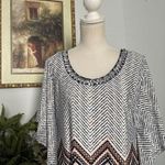 Lavish Women’s  Short Sleeve Blouse Size M Photo 1