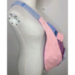 KAVU Rope Sling Bag Canvas Crossbody Backpack Pink Purple Blue Messenger Pack Photo 1