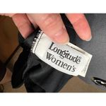 Longitude one piece swimsuit Vintage 1980s striped Photo 7