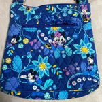 Vera Bradley Disney  Blue Floral Bag- featuring Mickey and Minnie Mouse Photo 5