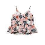 A New Day  Women's Sleeveless Pink Floral Top Photo 1