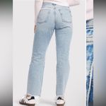 NWT NUUDS RANGER STRAIGHT DISTRESSED JEANS LIGHT casual denim fall $128 fray Blue Size 31 Photo 2