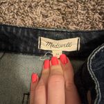 Madewell Utility Zip Denim Mini Skirt A-Line Photo 6