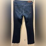 EXPRESS Mia Mid-Rise Boot Cut Jeans with frayed hem. Size 6R Photo 1