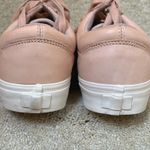 Vans  Old Skool Leather Peach Blush Sneakers Women's Classic Casual Shoes 10.5 Photo 3