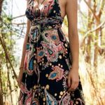 Cute Colorful Hippie Dress Multiple Size M Photo 0