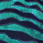 For Love & Lemons  RARE Metallic Lace Up Tiger Mini Dress NWT Emerald Sequin Photo 8