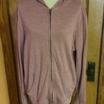 Fossil Salmon Pink Oversized Beachy Hoodie Photo 4