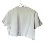 Disney Vintage  Winnie The Pooh White Cropped Crop Top large Photo 1