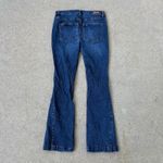 Shyanne  31x34 High Rise Bell Trumpet Flare Blue Jeans Cowgirl Western Photo 2