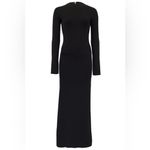 Galvan London x Revolve Athena Pearl Dress in Black, NWT, Size S Black Photo 4