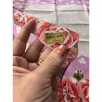 NWT Vintage Bonart Queen Size Beauty Woman's Handkerchief 15" Floral 50's Photo 1