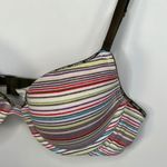 Calvin Klein  Striped Multicolor Bra 34a Photo 1