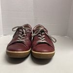 Ecco Women's Chase Leather Lace Up Fashion Sneaker Shoes Maroon Size 10 Photo 9