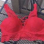 Victoria's Secret Red Bra M Photo 0