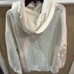 Tkees  Cream Hoodie Front Pocket Size 1 Photo 1