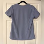 FIGS  Gray Blue Catarina One Pocket Scrub Top Vapor Blue Space Limited Edition XS Photo 4