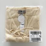 J.Crew NWT  Featherweight Cashmere Tie-front Cardigan Sweet Meringue Yellow Photo 4