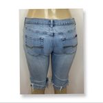 Y2K Tilt cuffed frayed hem jeans shorts size 7 Photo 3