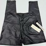 Rachel Zoe faux leather Tummy Control Legging Pant Size Medium NWT Photo 0
