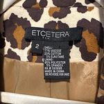 Etcetera  size 2 leopard blazer Photo 6
