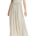 LINI $358 ‘KATHERINE DRESS”. Size M Champagne Color Gold Size M Photo 0