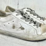 Golden Goose  Superstar Genuine Leather Low Top Distressed Sneakers White 39 Photo 1