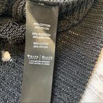 White House | Black Market Black Dolman Cap Sleeve Mesh Sweater. Size XSmall. EUC Photo 8