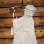 Mac Duggal NWT  ROSETTE ONE SHOULDER TEA LENGTH DRESS Photo 11