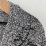 Desigual  Floral Print Scoop Neck 1/2 sleeve oversized Gray pullover Top size XL Photo 3