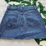 Madewell Rigid Denim A-Line Mini Skirt Photo 2