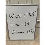 Tempo Paris  Robins Egg Blue Linen Pull On Pants Boho Lagenlook Beach Resort Photo 6