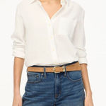 J. Crew Classic Stretch denim short in dark Pacific blue wash Size 28 Photo 0