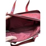 Villager  Red Leather Double Zip Around Shoulder Bag Photo 2