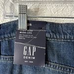 Gap  High Rise Wide Leg Jeans Womens Size 14 32 Regular Dark Wash Photo 1