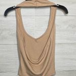 Blush Mark Crop Halter Top Photo 1