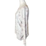 Athleta  Sundown Tie Dye Sweatshirt Lavender Med Tall Crewneck Organic Cotton Photo 4