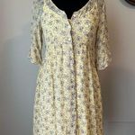 Vintage 1990s pastel floral dress & slip Photo 0