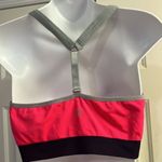 Athleta  Bright Coral & Navy Padded Pullover Adjustable Razorback Sports Bra- XL Photo 7