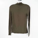 Babaton  Turtleneck Long Sleeve Knit Top Brown Photo 3